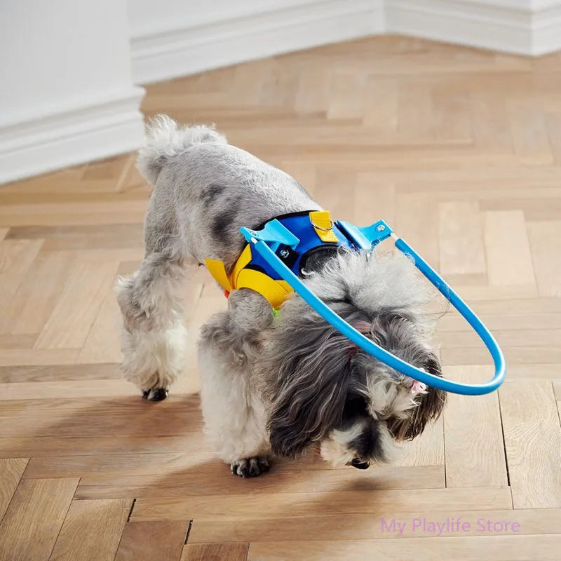 Blind Dogs Pet Safe Harness Anti-collision Ring Pets Weak Color Circle Guide  Animal Protection Collar Rings Dog Harness