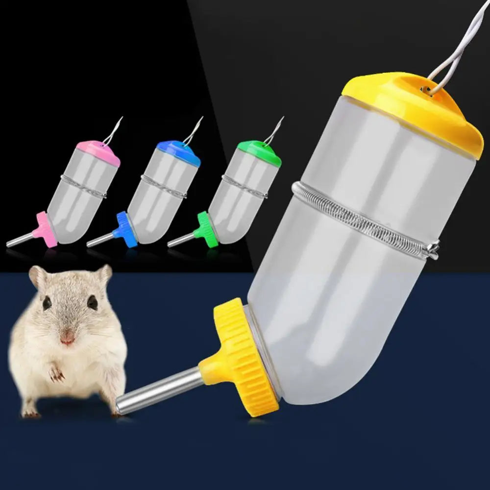 300ml/500ml Pet Rabbit Dog Hamster Hanging Auto Water Bottle Dispenser Feeder Drinking  Bottles Drinking Water Mini Animal Suppl