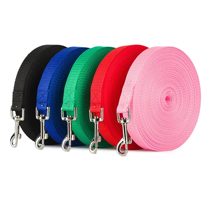 Durable Nylon Dog Training Leash Pet Supplies Dog Harness Collar 1.5M 1.8M 3M 4.5M 6M 10M