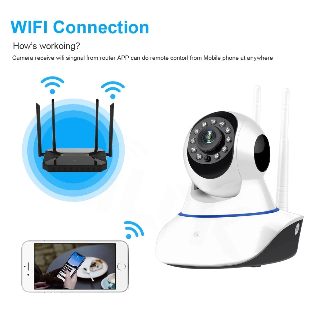 1080P Wireless IP Camera Wifi YOOSEE Camera Mini Pet Video Surveillance Camera With Wifi Baby Monitor Two Way Audio WI-FI Camera