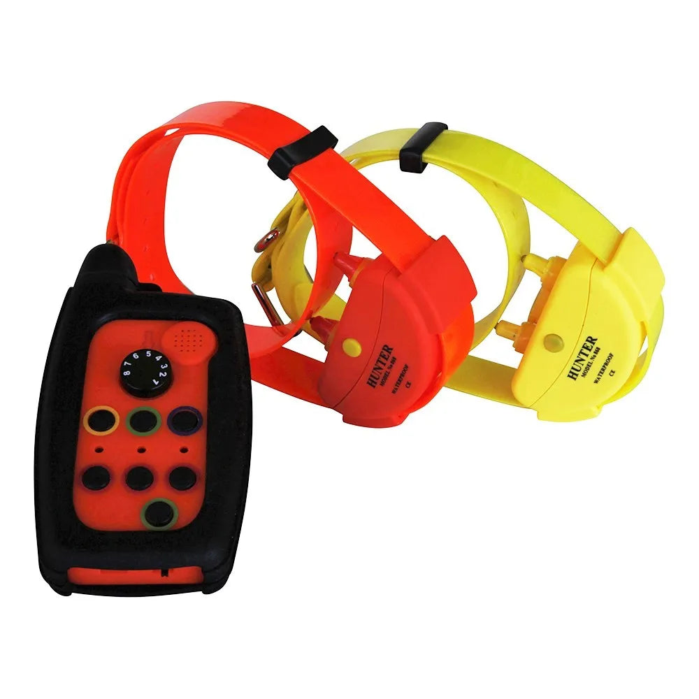 WATERPROOF DOG TRAINING COLLAR RANGE UP TO 2000 METERS FOR 2 DOGS