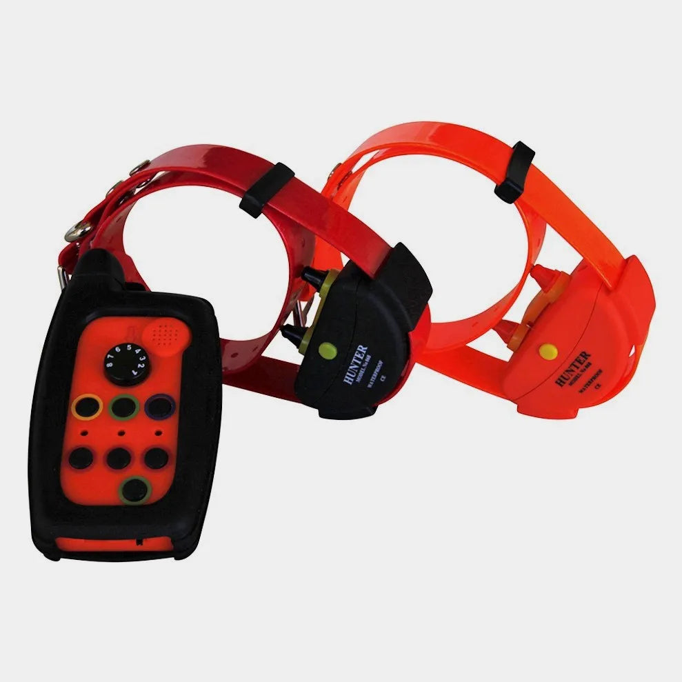 WATERPROOF DOG TRAINING COLLAR RANGE UP TO 2000 METERS FOR 2 DOGS