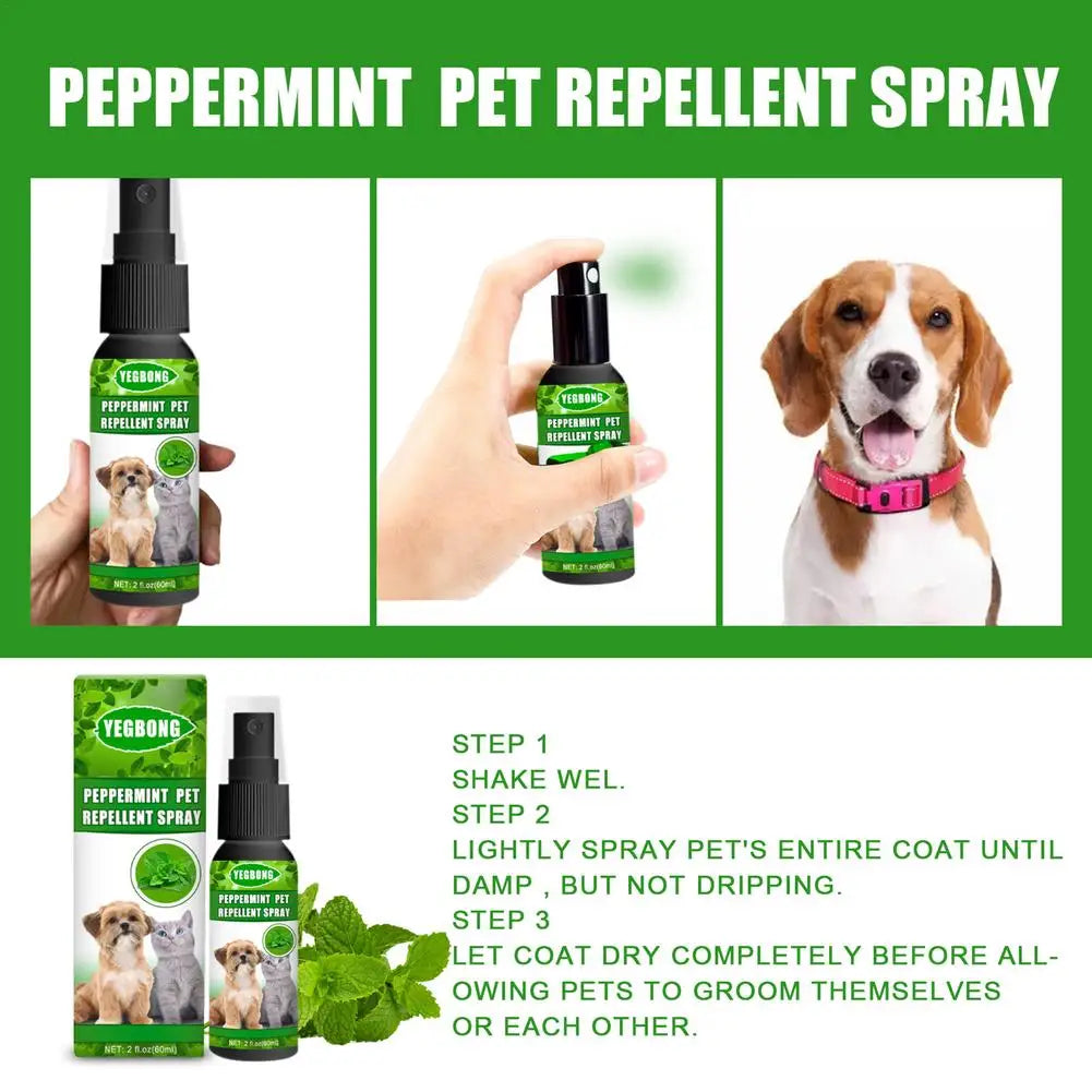 60Ml Pet Dog Flea Killer Vitro Drops Long-Lasting Control Repel Fleas Ticks Lice Insect Remover For Cats Dogs Flea Tick Spray