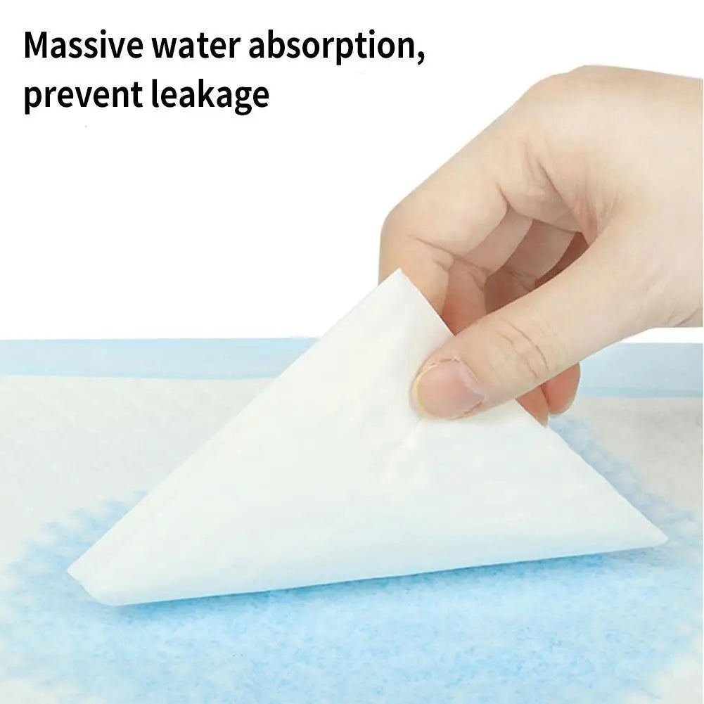 100/50/40PCS Absorbent Dogs Diapers Disposable Puppy Training Pee Pads Quick Dry Surface Mat Clean Cushion Dog Supplies