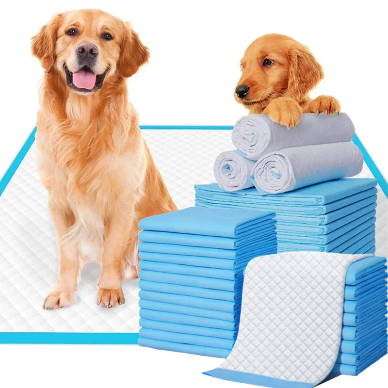 Pet Disposable Diapers Underpad for Dogs Toilet Potty Pad Grooming and Care Puppy Training Pads Diapers60 × 60 Pet Home Supplies