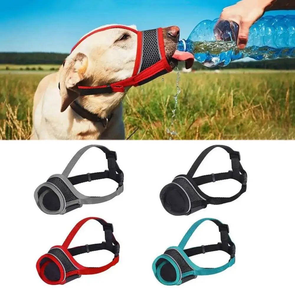 Anti-biting Dog Muzzle Comfortable Dog Muzzle Breathable Adjustable Dog Muzzle Comfortable Anti-chewing Anti-biting for Small