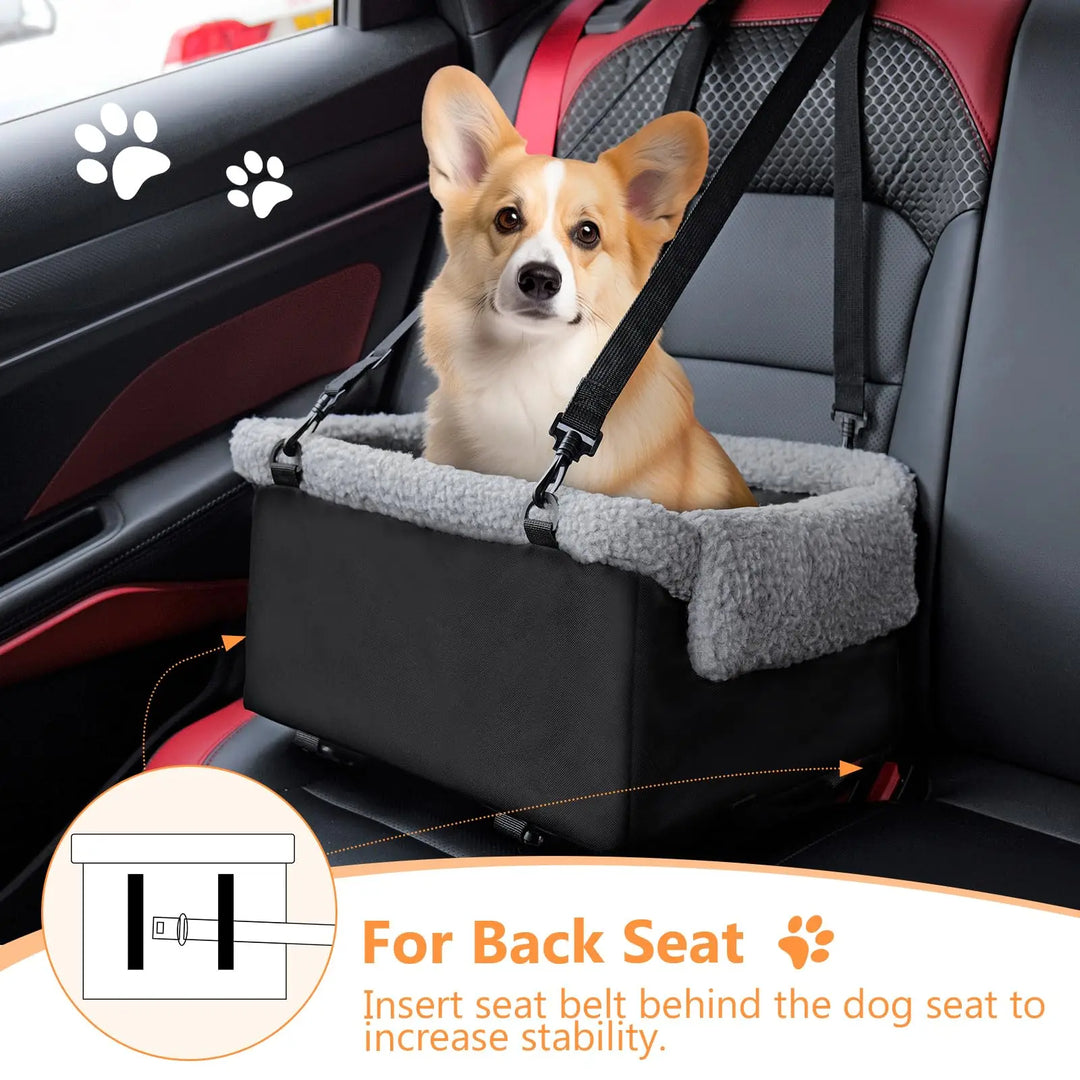 Dog Car Seat Bed Car Central Portable Car Seat Central Safety Travel Cat Dog Bed Transport For Bag Chihuahua