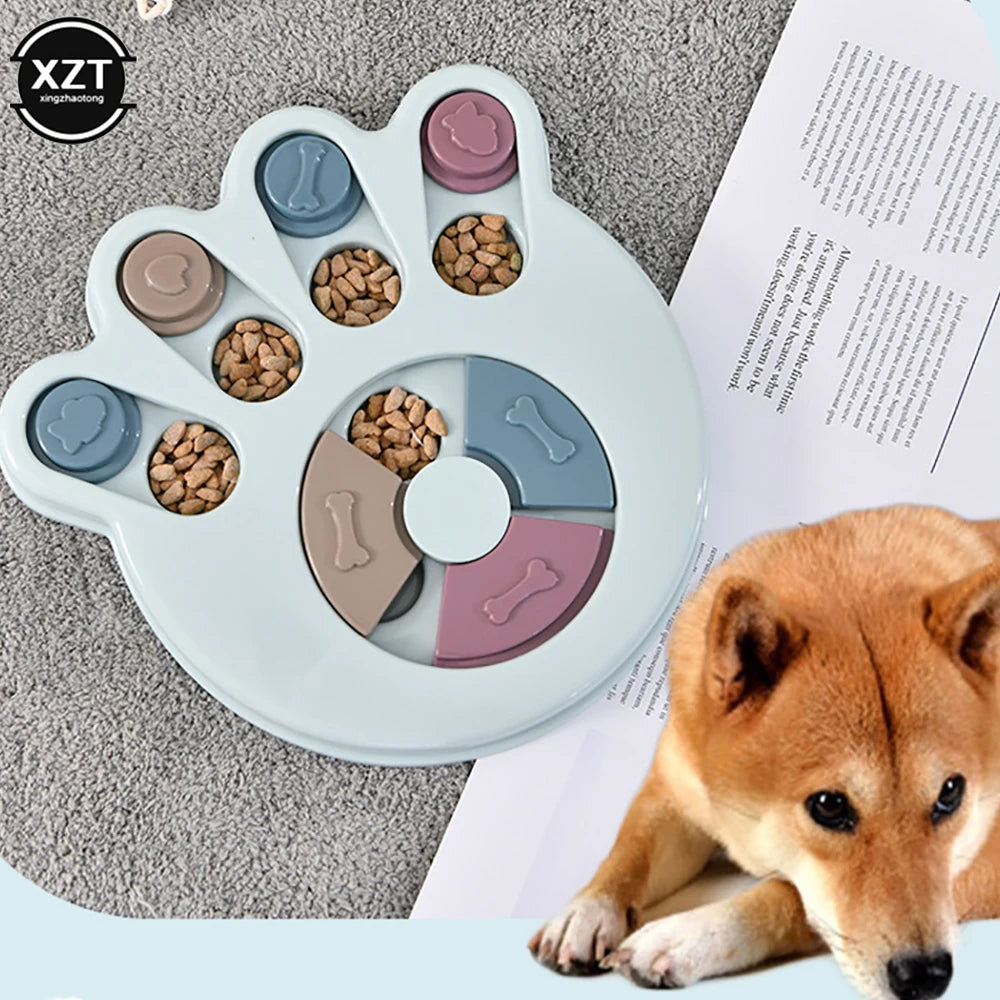 Pet Dog Puzzle Toys Slow Feeder Interactive Increase Puppy IQ Food Dispenser Slowly Eating NonSlip Bowl Cat Dogs Training Game