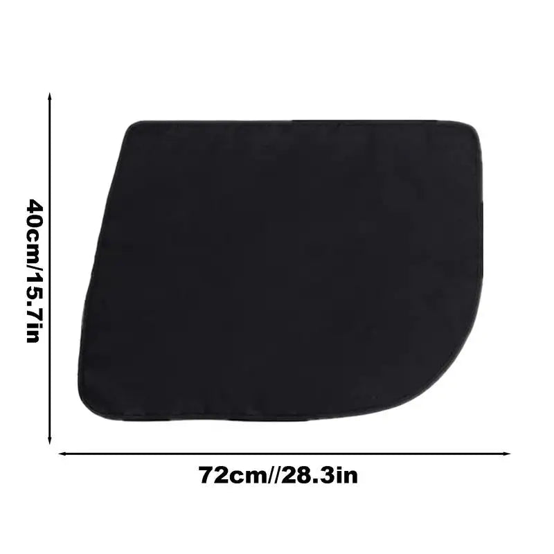 Dog Car Door Protector 600D Oxford Dog Door Protector Scratch Guard Waterproof 2pcs Pet Vehicle Door Guard Car Protector For
