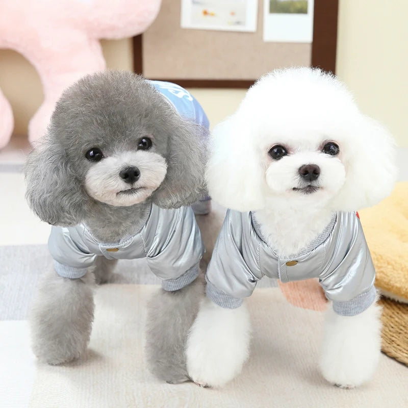 Waterproof Dog Clothes Jumpsuit Winter Down Snow Suit Warm Pet Overall Clothing S XXXL Small Animal Chihuahua Bulldog Product