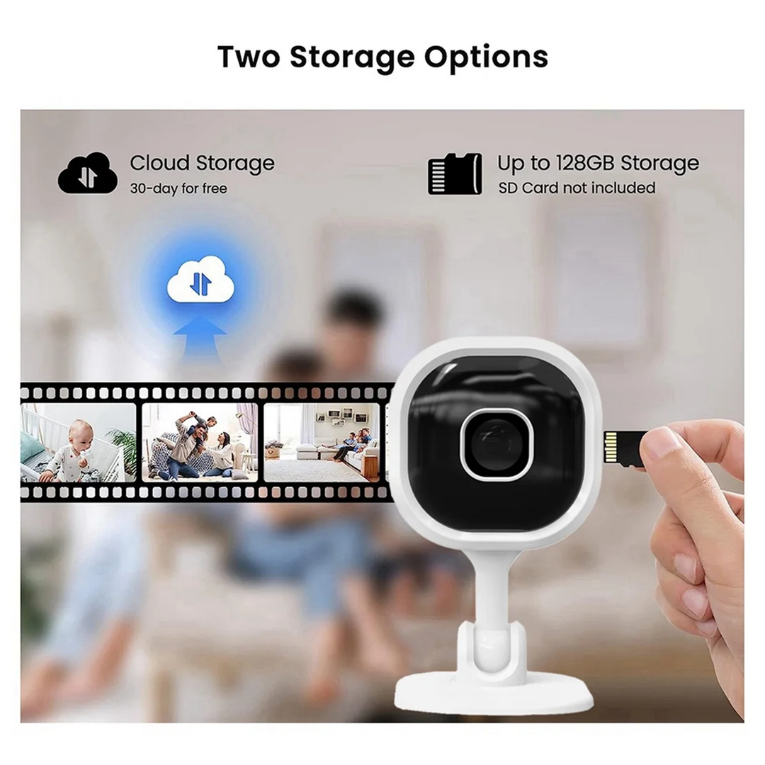 WiFi Camera 2K, Indoor Home Security Cameras for Baby/Older/Dog/Pet Camera with Phone App