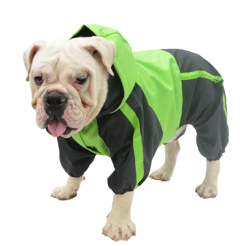 French Bulldog Raincoat Pug Dog Waterproof Clothing Bulldog Costume Pit Bull Terrier American Bully Pitbull Dog Clothes Dropship