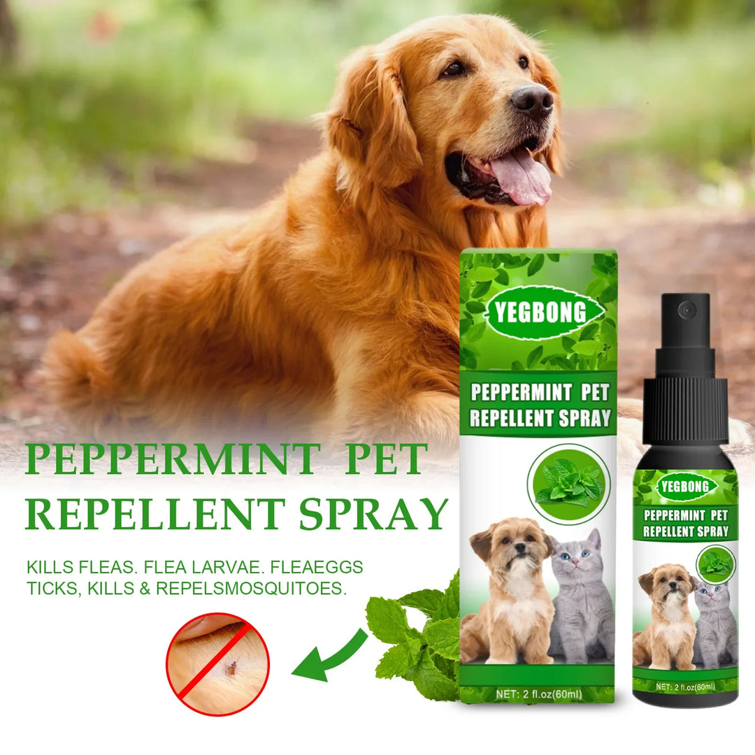 60Ml Pet Dog Flea Killer Vitro Drops Long-Lasting Control Repel Fleas Ticks Lice Insect Remover For Cats Dogs Flea Tick Spray