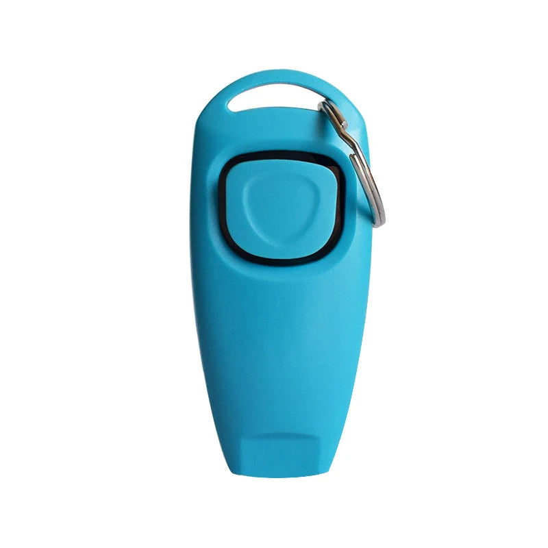 1/2/4PCS Hot Sale!Combo Dog Clicker & Whistle - Training,Pet Trainer Click Puppy With Guide,With Key Ring SP99