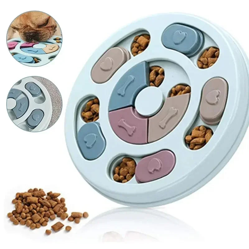 Pet interactive distribution feeding training Slow Food boredom relief toys, dog foraging training, dog food hiding supplies