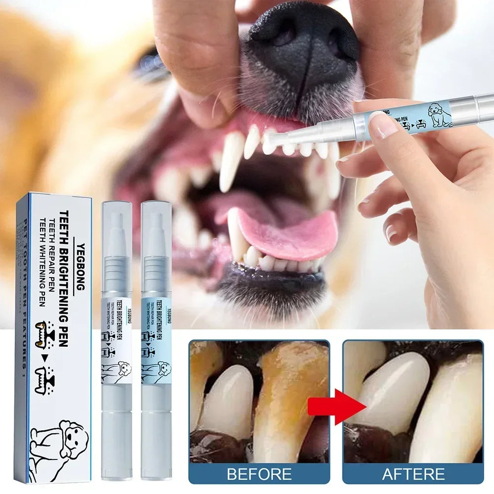 Dog Cat Teeth Cleaning Tools Pet Grooming Toothbrush Tartar Remover Tartar Scraper Dog Dental Stain Cleaning Pen 고양이 숨숨