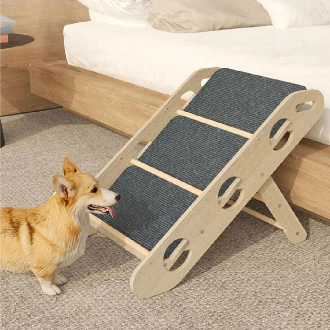 Pet Steps Dog Stairs Extra Wide Puppy Climbing Aids Portable Pet Steps Indoor