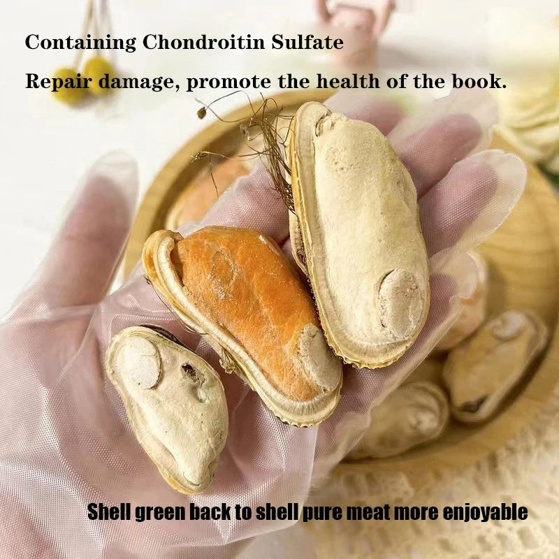 Freeze-dried green mouth shellfish cat dog snacks cat food dog food companion pet freeze-dried meat seafood mixed food