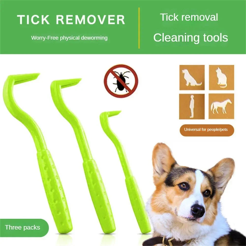 Dogs Accessories Pet Flea Remover Hook Tool Pet Flea Tick Control Tick Picker Pet Mite Flea Extractor Pet Dog Grooming Supplies