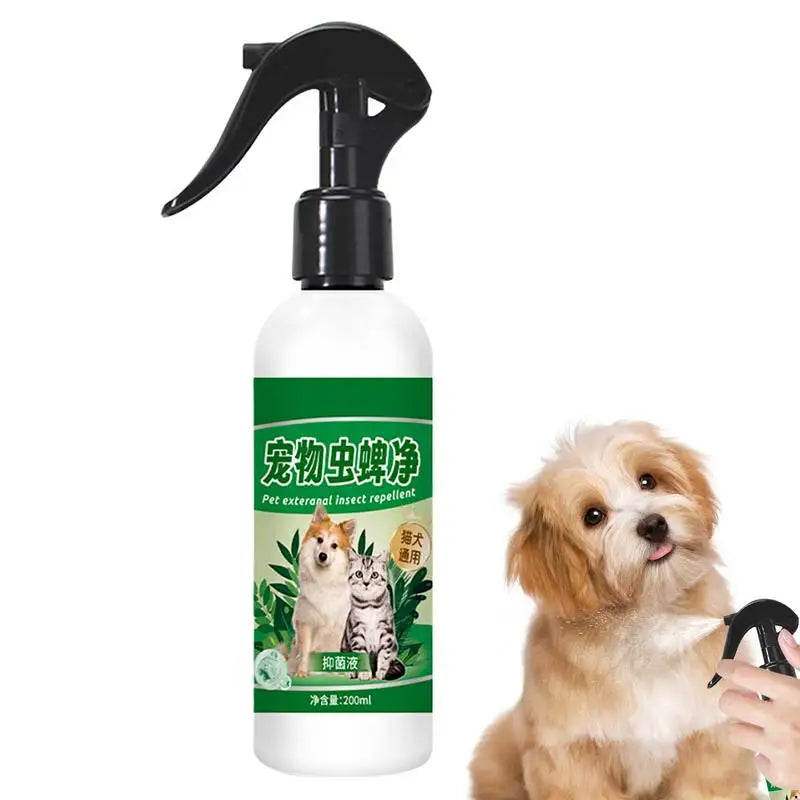 Pet Skin 220g Flea & Tick Pet Spray For Dogs Cats And Home Fleas Eliminator Control Prevention Spray Pet Supplies For Dogs cats