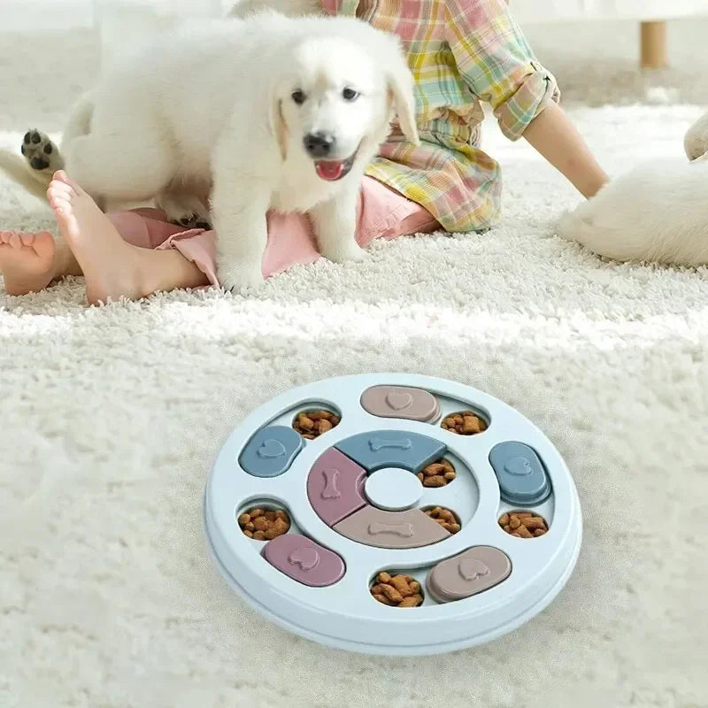 Pet interactive distribution feeding training Slow Food boredom relief toys, dog foraging training, dog food hiding supplies