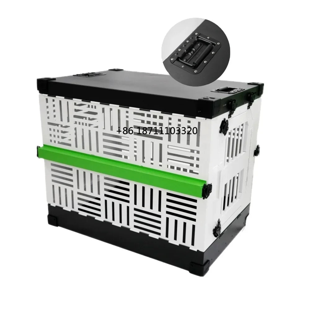 Modular Stackable Commercial Aluminum Dog Cage Outdoor Collapsible Dog Crate