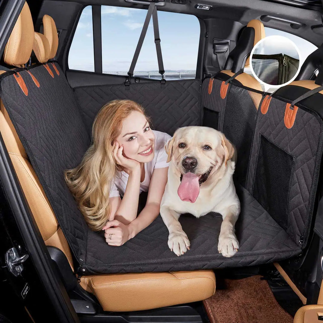 DC PET Dog Car Seat Cover Waterproof Pet Travel Dog Carrier Hammock Car Rear Back Seat Protector Mat Safety Carrier For Dogs