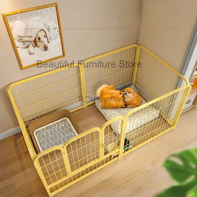 Dog Fence Playpen Pet Safety Supplies Small And Medium-sized Dogs Teddy Isolation Door Guard Bar Kennel