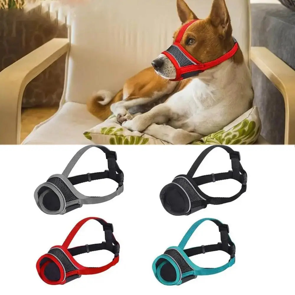 Anti-biting Dog Muzzle Comfortable Dog Muzzle Breathable Adjustable Dog Muzzle Comfortable Anti-chewing Anti-biting for Small