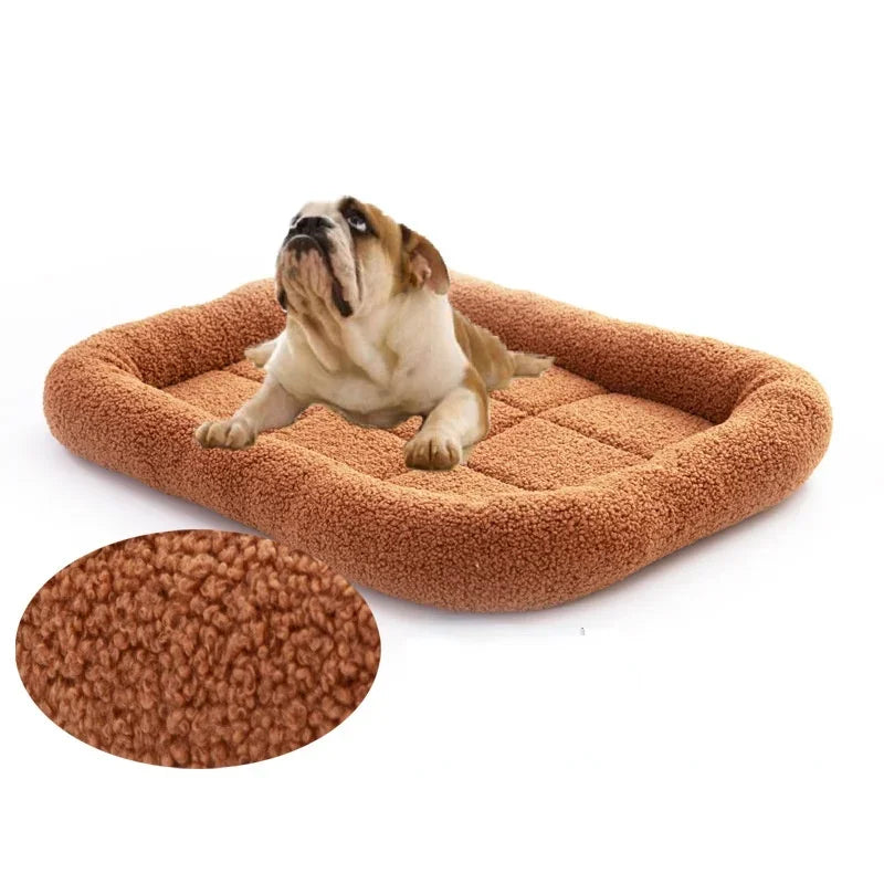 Large Dog Bolster Bed Mat Washable Crate Mattress Non Slip Pet Cushion Dog Bed Washable Pet Mattress Dog Bed Mats House Kennel