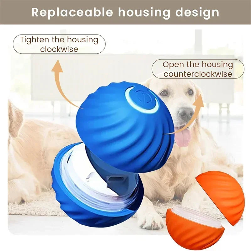 Cat Toys Intelligent Interactive Cat Bouncing Ball Dog Accessories Automatic Rolling Ball For Dogs Pet Supplies Stuff Things