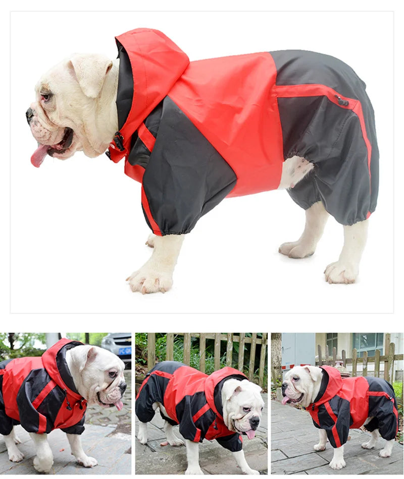 French Bulldog Raincoat Pug Dog Waterproof Clothing Bulldog Costume Pit Bull Terrier American Bully Pitbull Dog Clothes Dropship