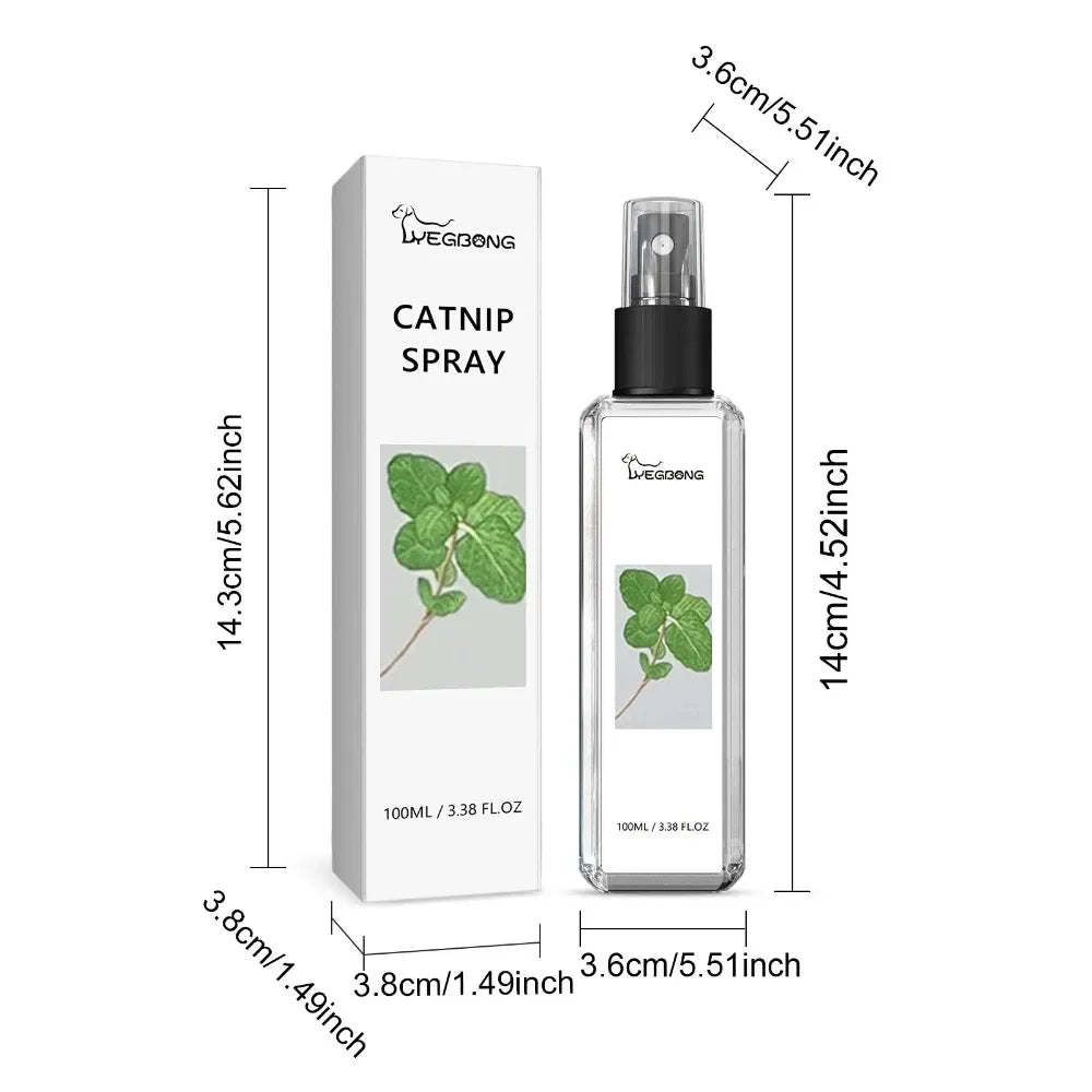 Yegbong Catnip Spray relieves cat anxiety and enhances pet vitality health care spray