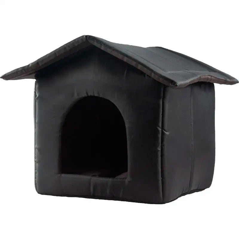 New Cat Bed Cave Winter Warm Oxford Cloth Pet Shelters Enclosed Cat Houses For Outdoor Stray Cat And Dog Shelter