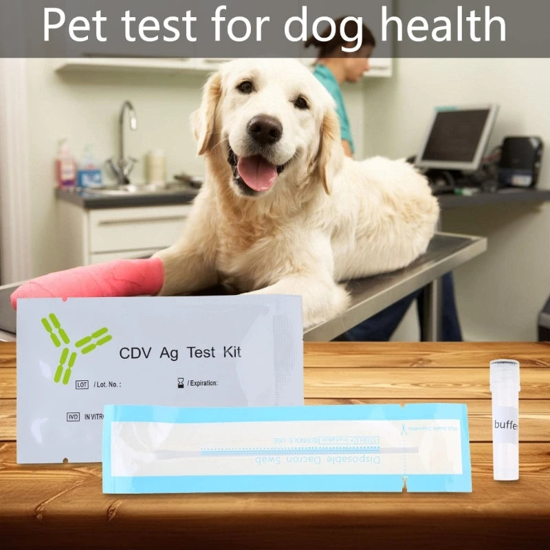 Efficient Dog Test Testing Strips for Health Quick Testing Kits for CDV CPV CCV Dog Healthy Testing Paper 10PCS Dropship