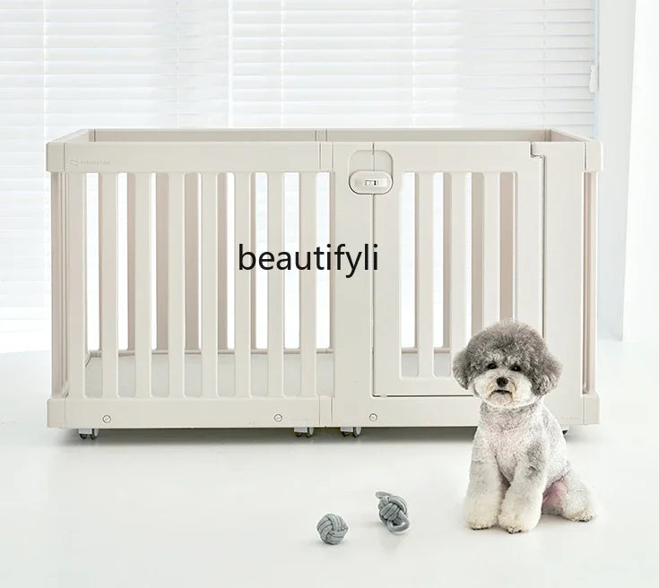 Dedicated Dog Crate Pet Fence Indoor Villa Movable Small and Medium-Sized Dogs Kennel Bed