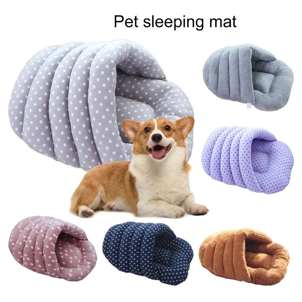 Pet Bed Super Soft Dog Washable plush Dog Kennel Deep Sleep cat litter mat House Sofa suits For Dog Chihuahua cats home Basket