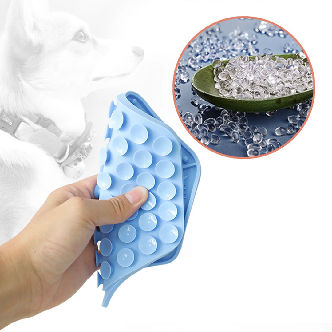 Silicone Dog Lick Pad Mat Slow Feeder for Anxiety Relief Nail Trimming Fun Boredom Reducer Grooming Nail Trimming Calm Treat Mat