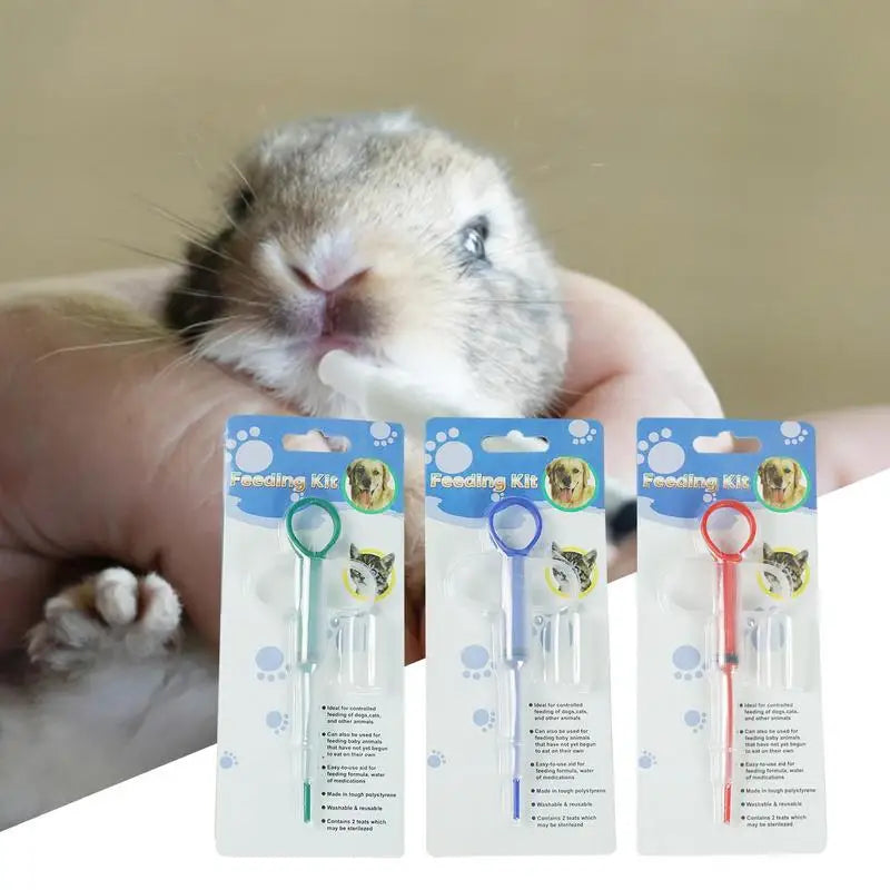 Pet Syringe Tablet Pill Feeding Dispenser Plunger Water Milk Syringe Tube Feeder Tools Cat Dog Accessories for Pet Health supply