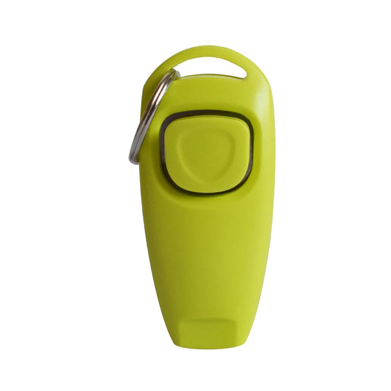 1/2/4PCS Hot Sale!Combo Dog Clicker & Whistle - Training,Pet Trainer Click Puppy With Guide,With Key Ring SP99