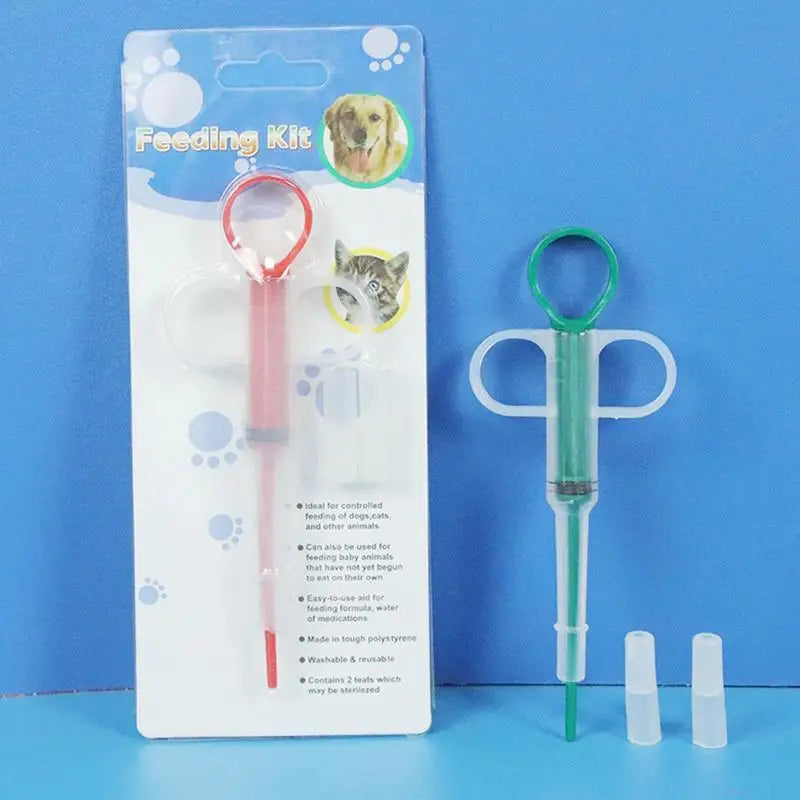 Pet Syringe Tablet Pill Feeding Dispenser Plunger Water Milk Syringe Tube Feeder Tools Cat Dog Accessories for Pet Health supply