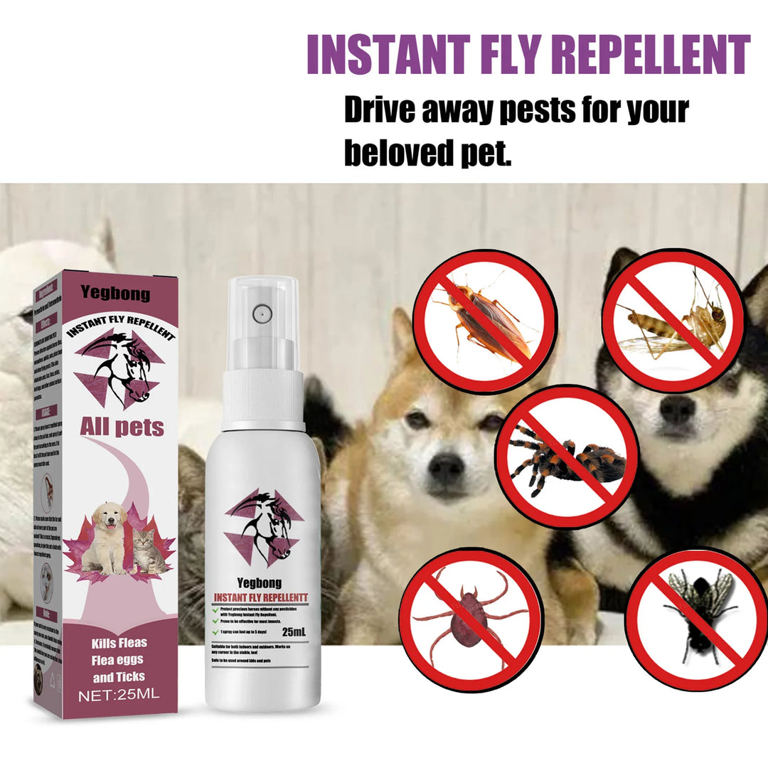 Pet Skin Spray Fleas And Tick Killers Fleas Eliminator Control Prevention Treatments Protect Your Home From Fleas Grooming Spray