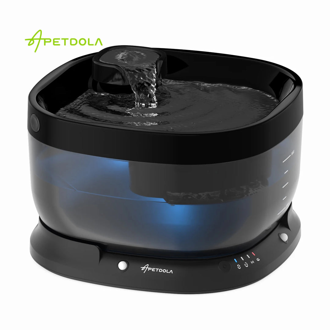 APETDOLA 7L Wireless Dog Water Fountain Auto Sensor Drinking Fountain For Dogs Cat Drinker Pet Water Dispenser Accessories