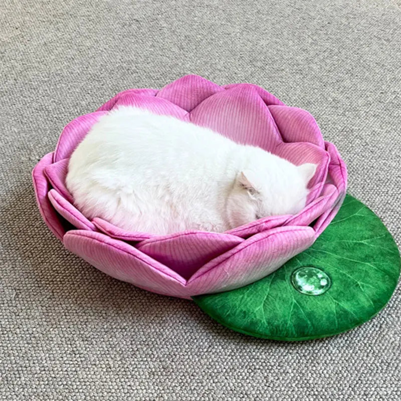 Cat Accessories Soft Sofa Cozy Round  Plush Multi Made Washable Chew Proof Eco Friendly Luxury Pet Cat Dog Beds and Furniture