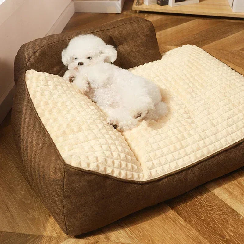 Dog Blanket Bed Dog Cat Warm Sleeping Bed Cozy Nest Mat Medium Large Dogs Thicken Cushion Kennel Cat Pad Pet Supplies