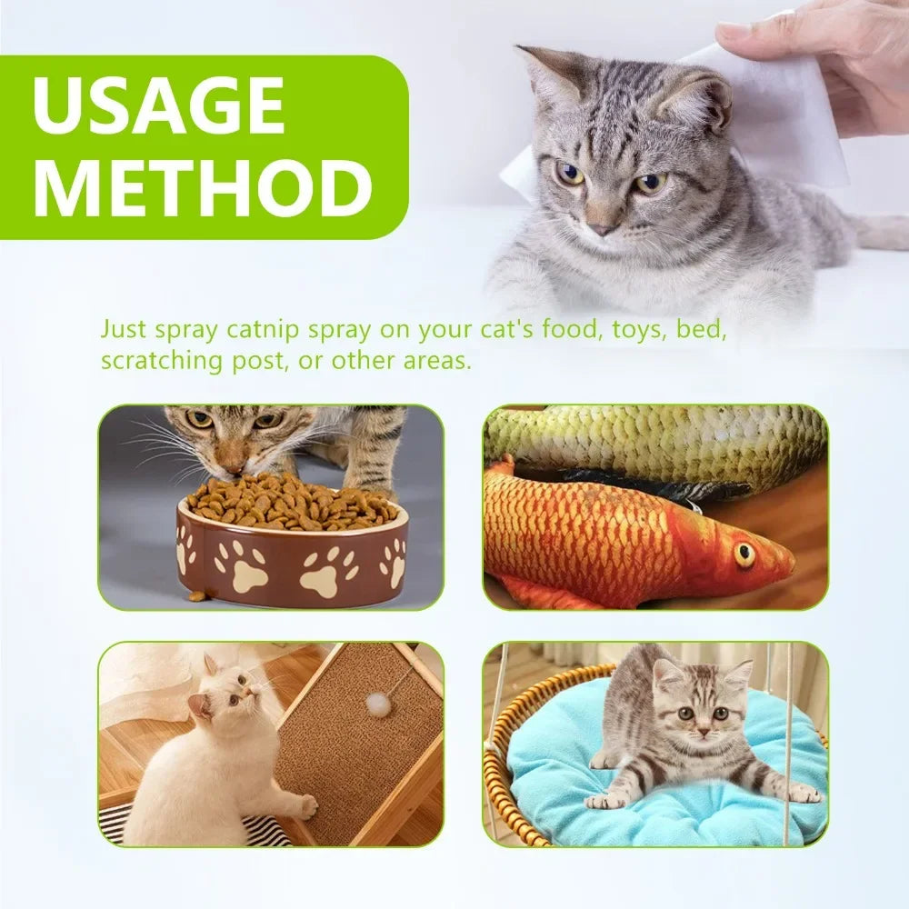 Yegbong Catnip Spray relieves cat anxiety and enhances pet vitality health care spray