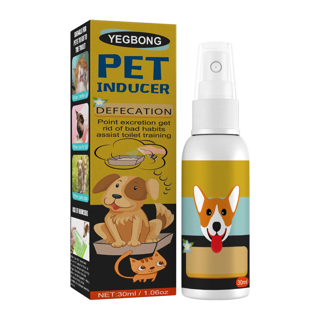 30ML Practical Pet Toilet Training Spray Dog Props Inducer Dogs Cat Puppy Pad Doggy Pee Training Toilet For Puppy Pet Supplies