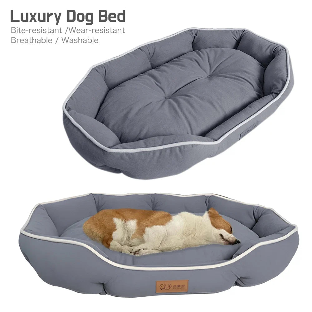 Large Dog Bed Scratch Proof Wear-resistant Pet Bed for Dog Breathable Washable Cat Mat for Boat XXL Dogs Basket Cat Accessories