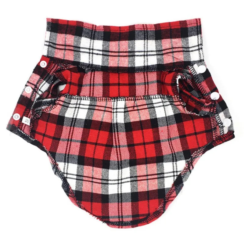 Dog Shirts British Style Plaid Pet Dog Clothes for Small Dogs Cotton Puppy Cat Clothing French Bulldog Vest Chihuahua Summer