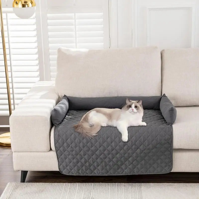 Pet Furniture Cover Non-Slip Pet Blanket Pad Foldable Pet Rebellion Sofa Cover Multifunctional Dog Furniture Bed Sofa Soft Pet